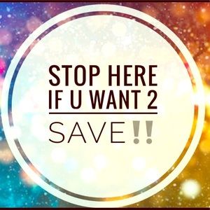 🛑 STOP IN THE NAME OF SAVING MONEY‼️